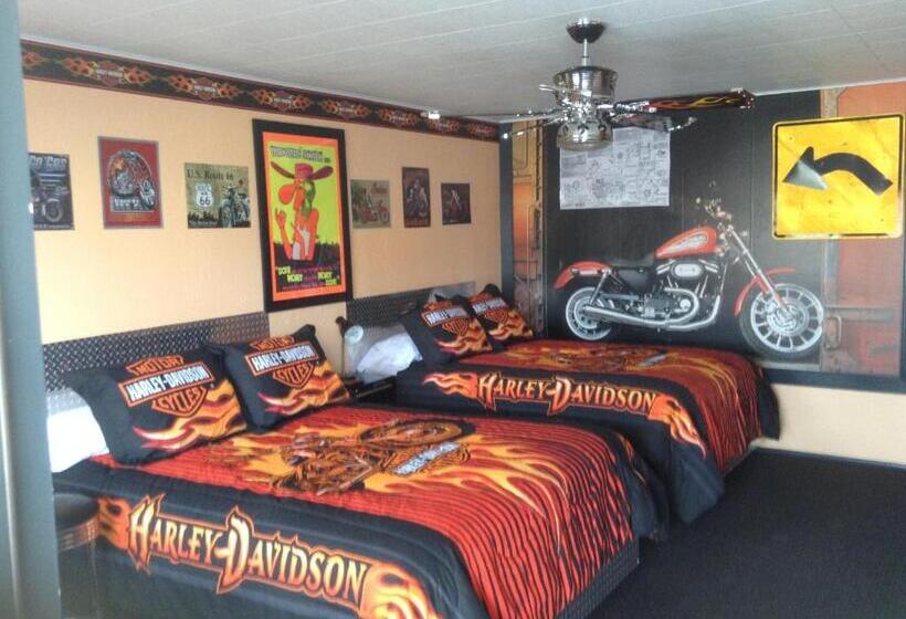 فندق على الطريق Galaxy Of Harley Bikers Between Bryce And Zion