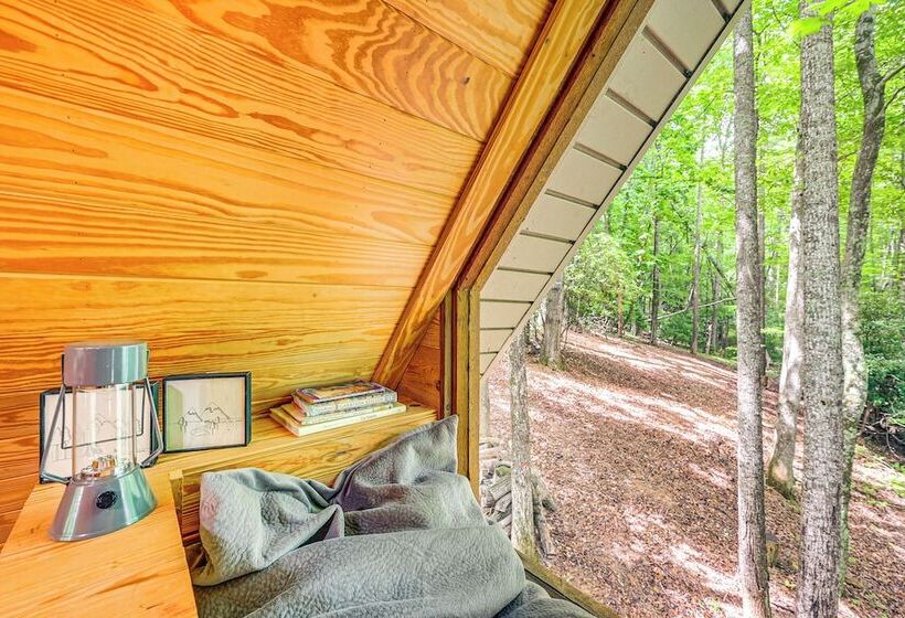 Patio & Fire Pit: Charming Cabin In Roaring Gap!