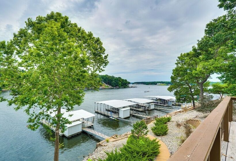 Large Lake Of The Ozarks Home: Deck, Dock & Views