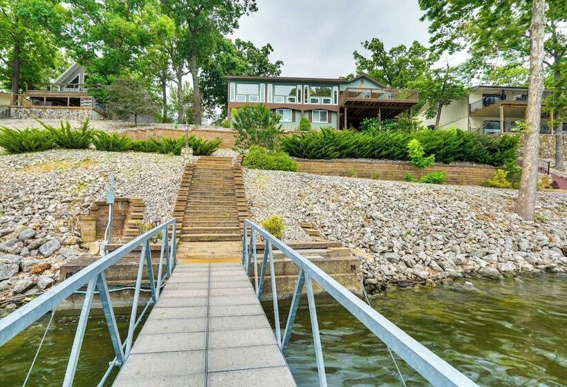 Large Lake Of The Ozarks Home: Deck, Dock & Views
