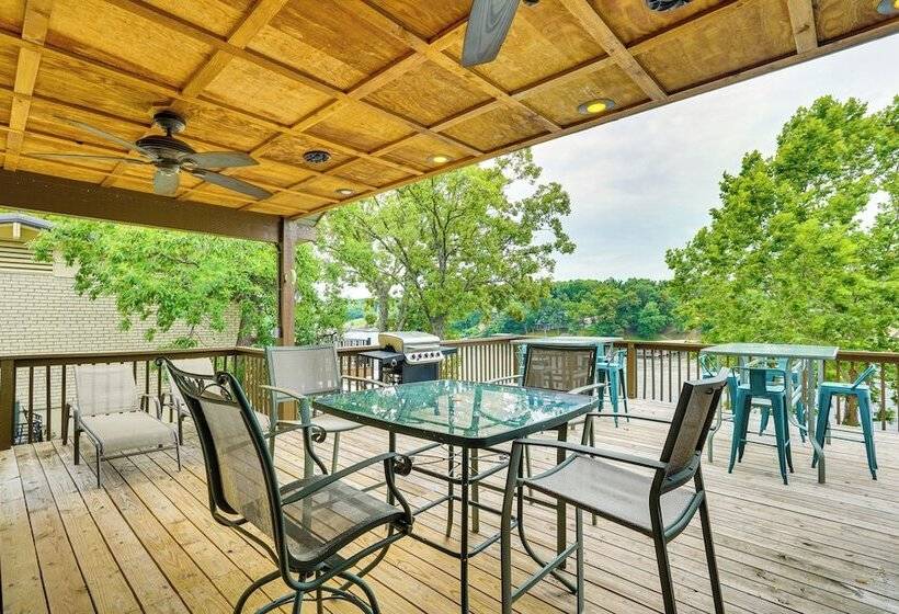 Large Lake Of The Ozarks Home: Deck, Dock & Views