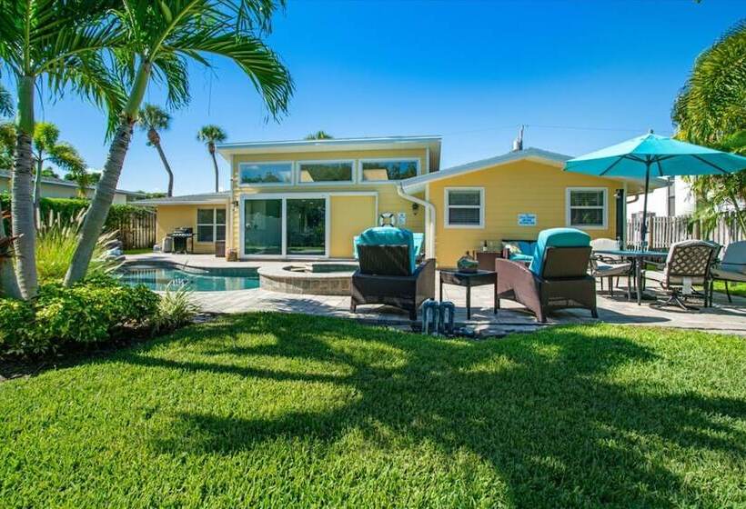 پانسیون Luxe 3br Siesta Key Home Pool