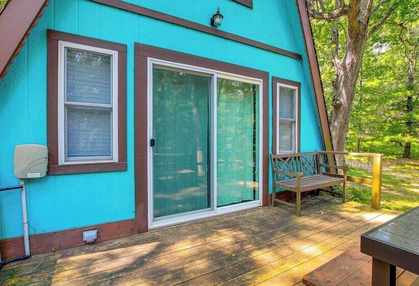 Pet Friendly Oxford A Frame Cabin W/ Fire Pit!