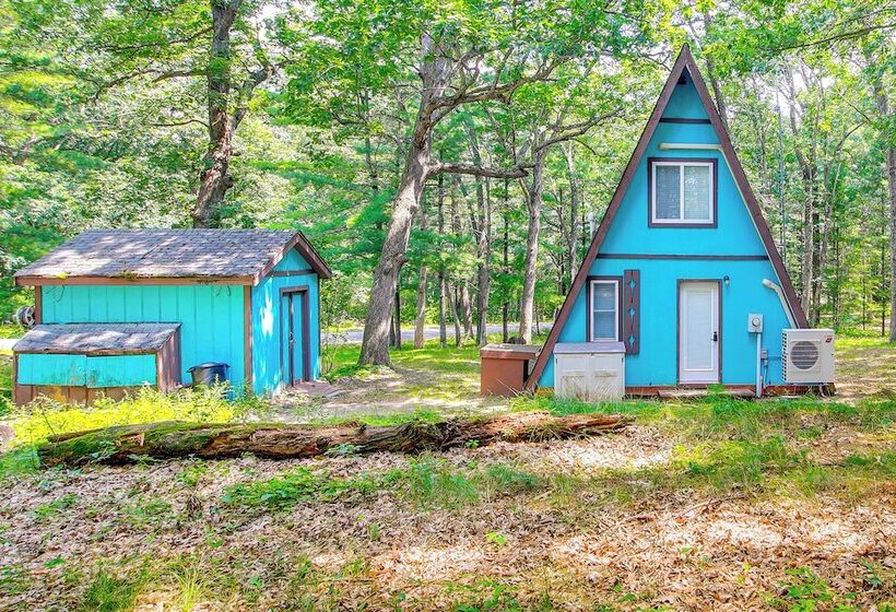 Pet Friendly Oxford A Frame Cabin W/ Fire Pit!