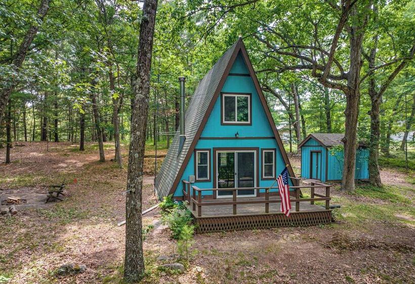 Pet Friendly Oxford A Frame Cabin W/ Fire Pit!