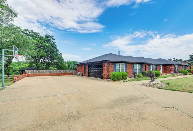 Waterfront Kansas Home W/ Private Fire Pit!