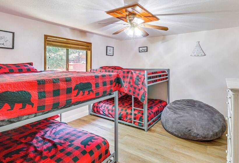 Walk To Rainbow Lake: Cabin W/ Game Room & Yard