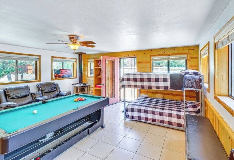 Walk To Rainbow Lake: Cabin W/ Game Room & Yard