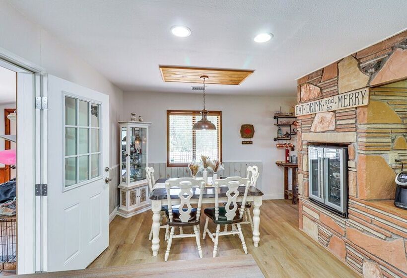 Walk To Rainbow Lake: Cabin W/ Game Room & Yard