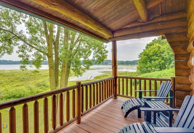 Lakefront Jones Cabin W/ Private Dock & Game Room!