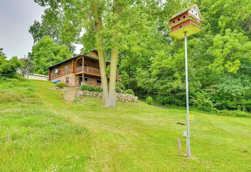 Lakefront Jones Cabin W/ Private Dock & Game Room!