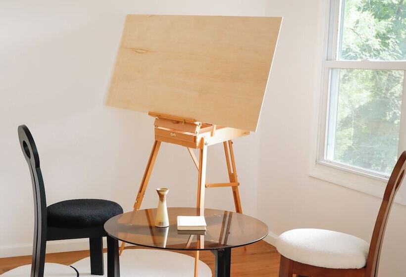 Game Room & Yard: Mid Century Modern Kingston Home