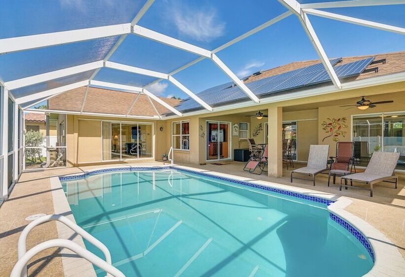 3 Mi To Beach: Gem W/ Pool In Cape Coral!