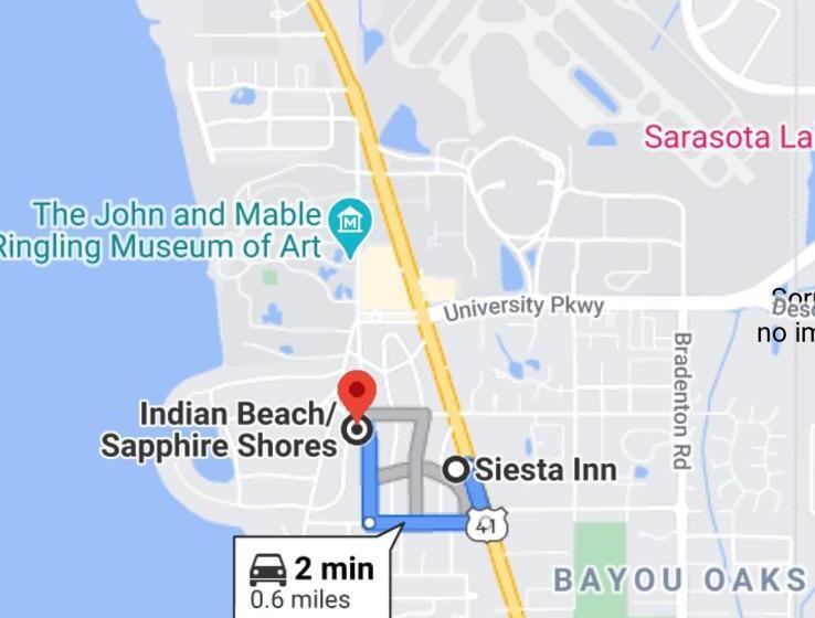 מוטל Siesta Inn Sarasota   Indian Beach