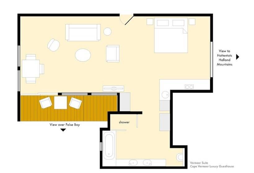 בית מלון כפרי Cape Vermeer