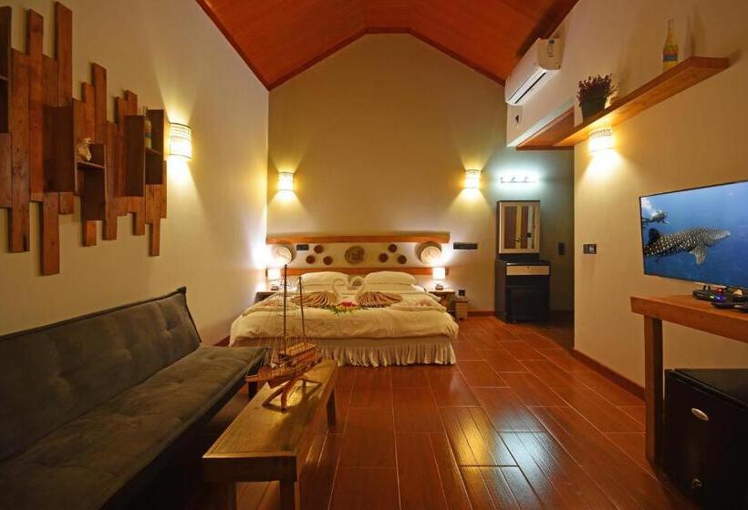 تختخواب و صبحانه Beach Villa Ukulhas