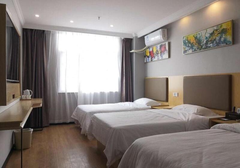 Otel Greentree Inn Anhui Fuyang Railway Stationw) Xiangyang Road Business