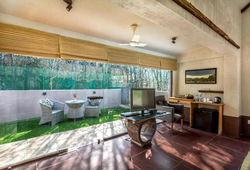 리조트 The Riverwood Forest Retreat Pench