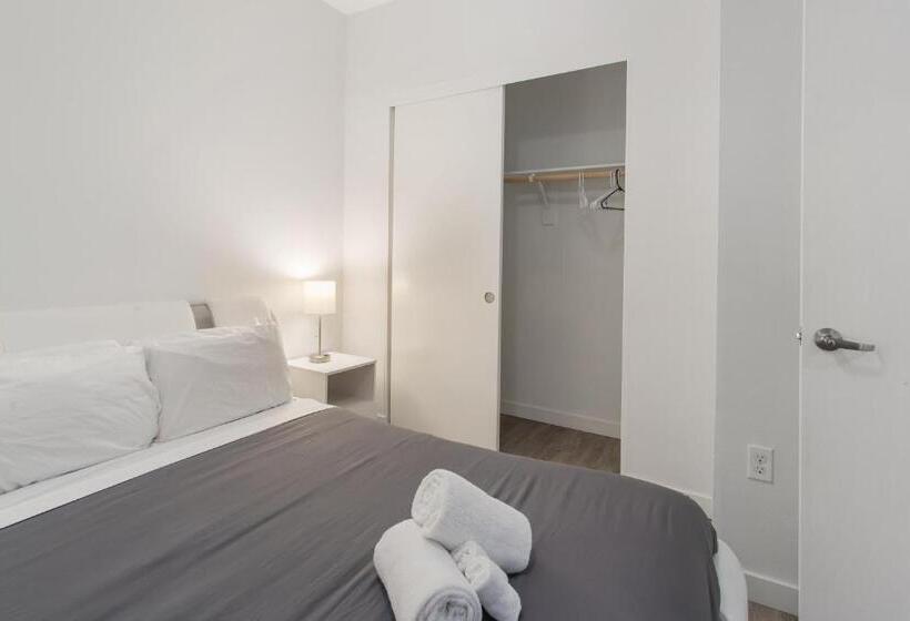 Капсульный Oтель Santa Monica Mid City 2bedroom Pool & Parking