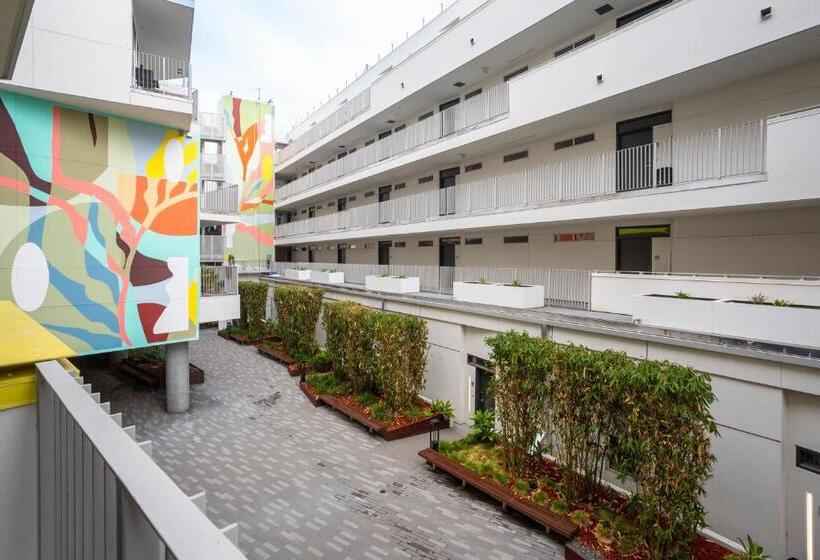 Капсульный Oтель Santa Monica Mid City 2bedroom Pool & Parking