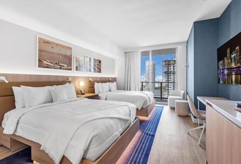 فندق Gale Miami Junior Double Suite With Balcony