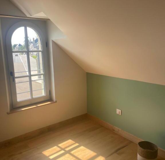 ペンション Chambres Privées Au Dessus Du Restaurant Nuances