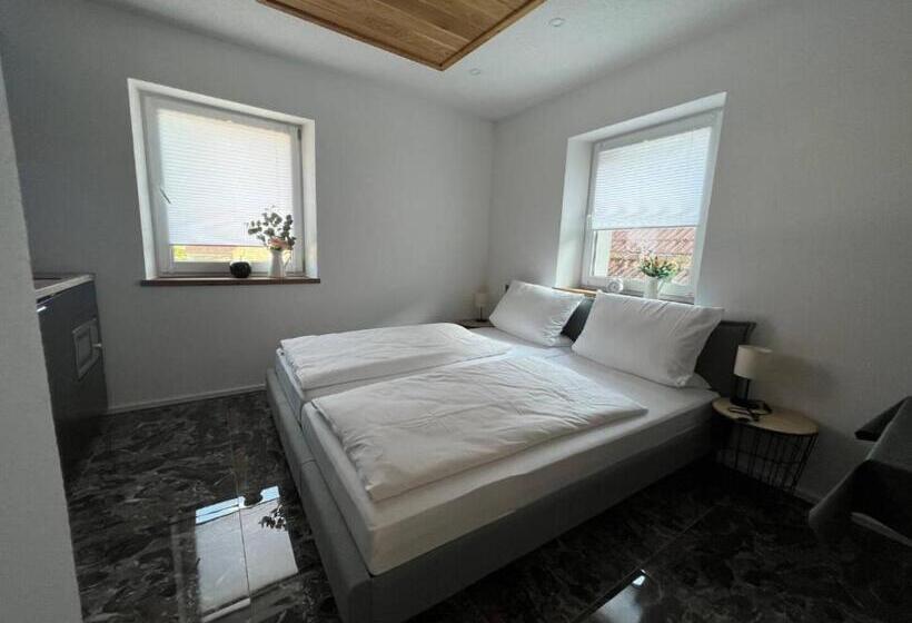 ペンション Doppelzimmer Im Fachwerkhaus