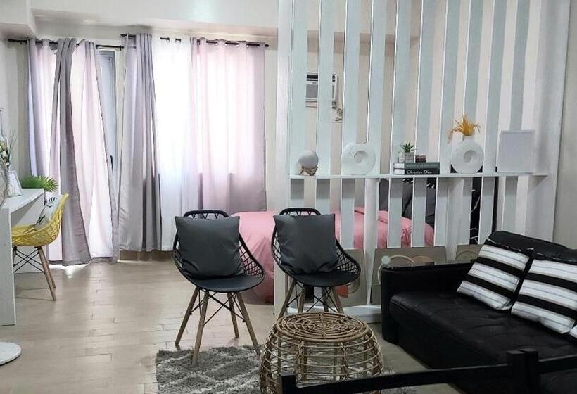 צימר Manhattan Plaza 1 Araneta Cubao Sereene City Bnb