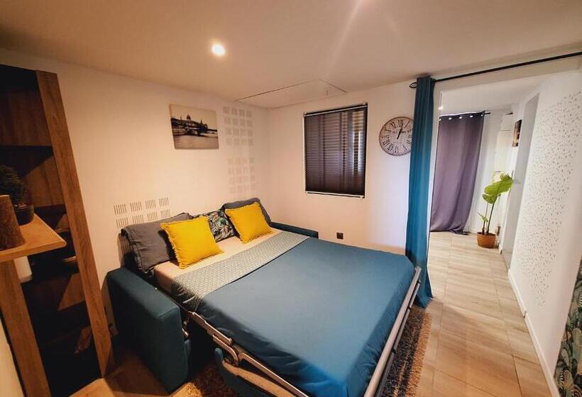 膳宿费 Joli Studio 25m2 Avec Cuisine