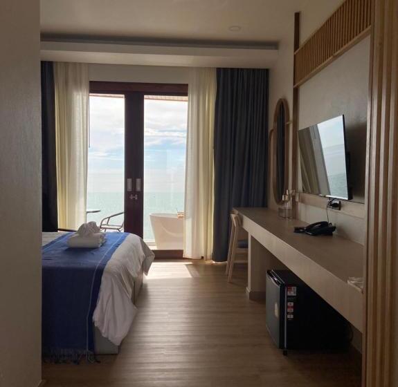 酒店 เดอะซีน คาบาน่า บีช รีสอร์ท ขนอม The Scene Cabana Beach Resort Khanom