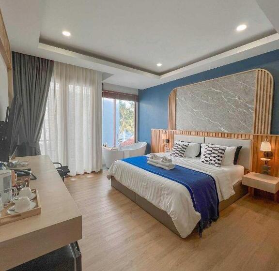酒店 เดอะซีน คาบาน่า บีช รีสอร์ท ขนอม The Scene Cabana Beach Resort Khanom