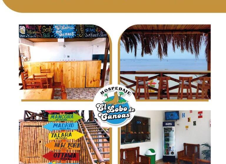 پانسیون Hospedaje El Lobo De Canoas De Tumbes