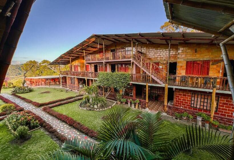 בית מלון כפרי Cabañas Y Glamping Colinas De San Diego