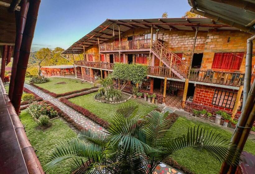 בית מלון כפרי Cabañas Y Glamping Colinas De San Diego