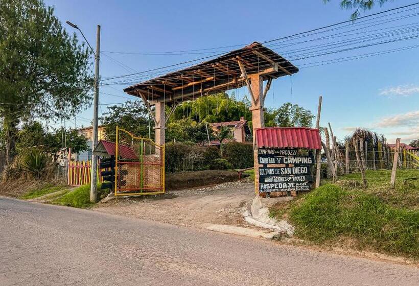 בית מלון כפרי Cabañas Y Glamping Colinas De San Diego