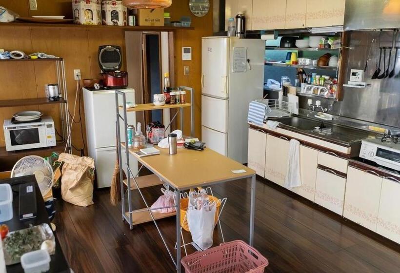 ペンション 北アルプスの麓一軒家シェアハウスの中にある和室宿