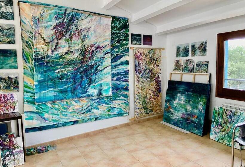 Пансион Villa Marlena, Calonge, 1 Amazing Private Studio Appartement With Private Pool In Quiet Area, Adults