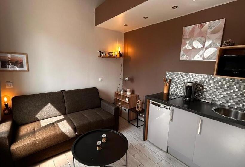 مبيت وإفطار Mini Studio Et Espace Extérieur