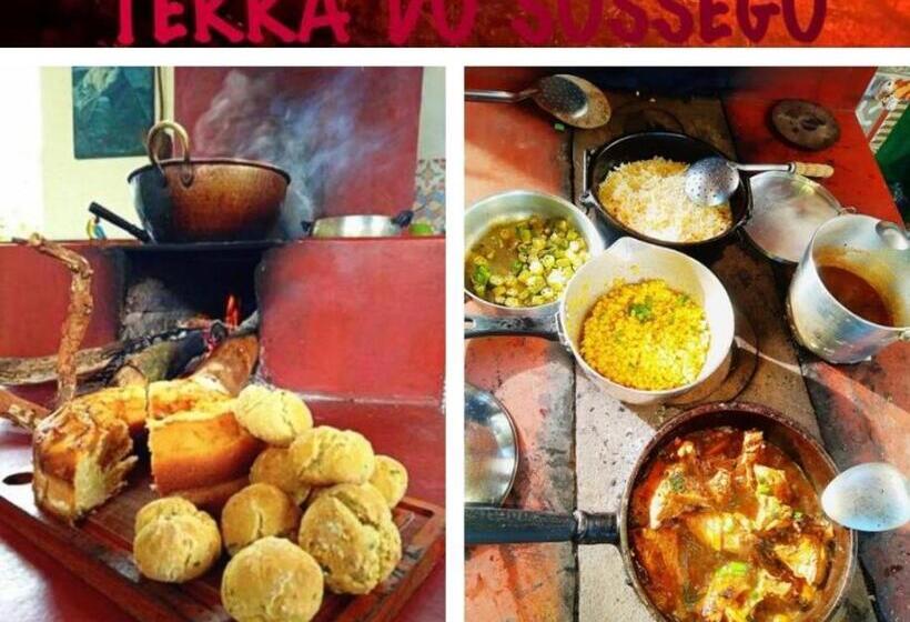 فندق Pousada Terra Do Sossego Rio Na Propriedade Piscina De água Mineral Lazer Artes Pomar Tri