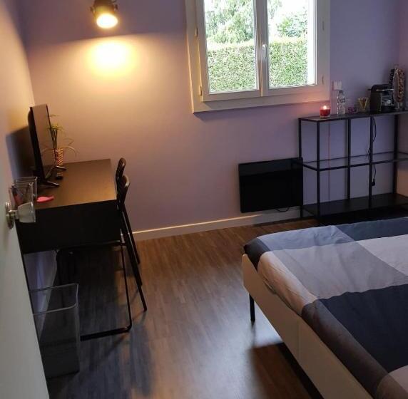 ペンション Chambre Proche Astérix, Parc Expo Villepinte, Cdg, Bourget