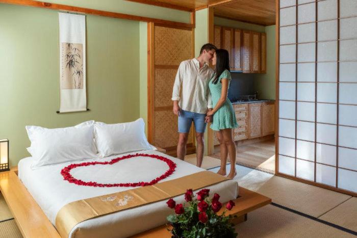 בית מלון כפרי Japanese Mountain Retreat Mineral Springs & Spa