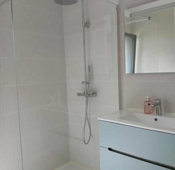 ベッドアンドブレックファースト Chambre Avec Terrasse Et Salle De Bain Privative