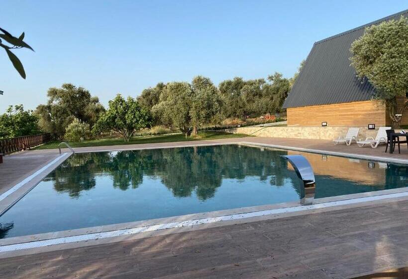 펜션 çırağan Deluxe Botanik Park Bungolov Evleri