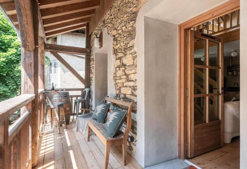 مبيت وإفطار Le Cellier & Spa