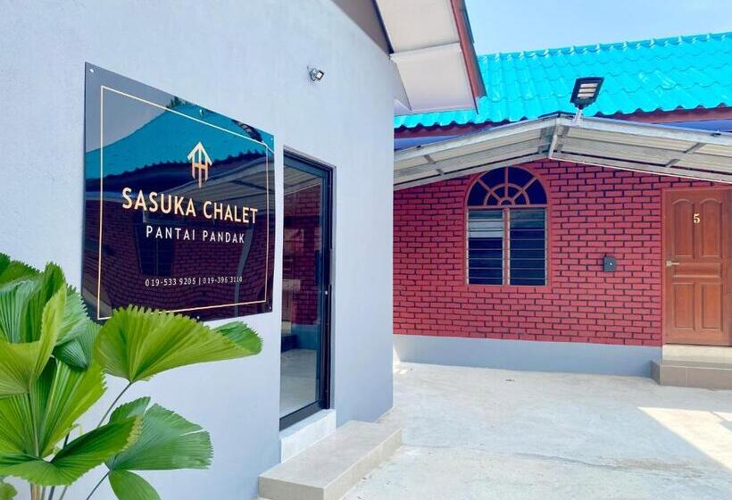 فندق Sasuka Chalet Pantai Pandak