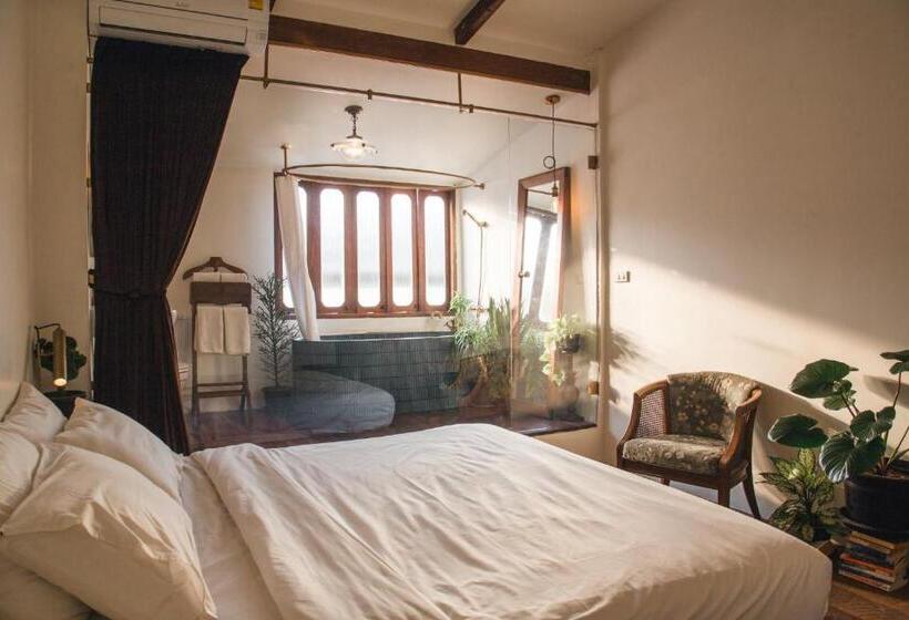 민박 เผลอสุขใจ Cafe And Bad Plursukjai