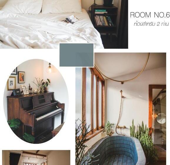 민박 เผลอสุขใจ Cafe And Bad Plursukjai