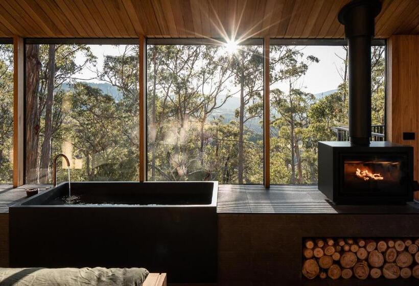 مبيت وإفطار Hunter Huon Valley Cabin Three