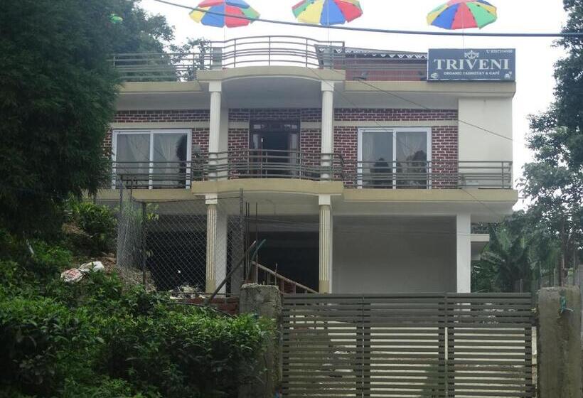 בית מלון כפרי Triveni Organic Farmstay & Cafe