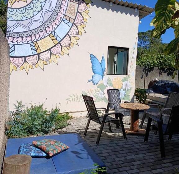 פנסיון Lá Casita Casa Familiar Hospedagem E Camping Urbano